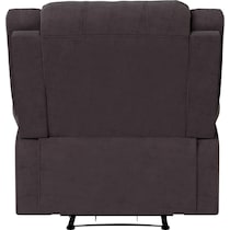 brandon dark brown recliner   