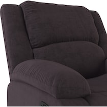 brandon dark brown recliner   