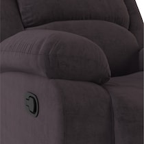 brandon dark brown recliner   