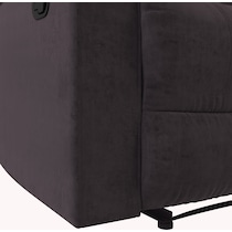 brandon dark brown recliner   