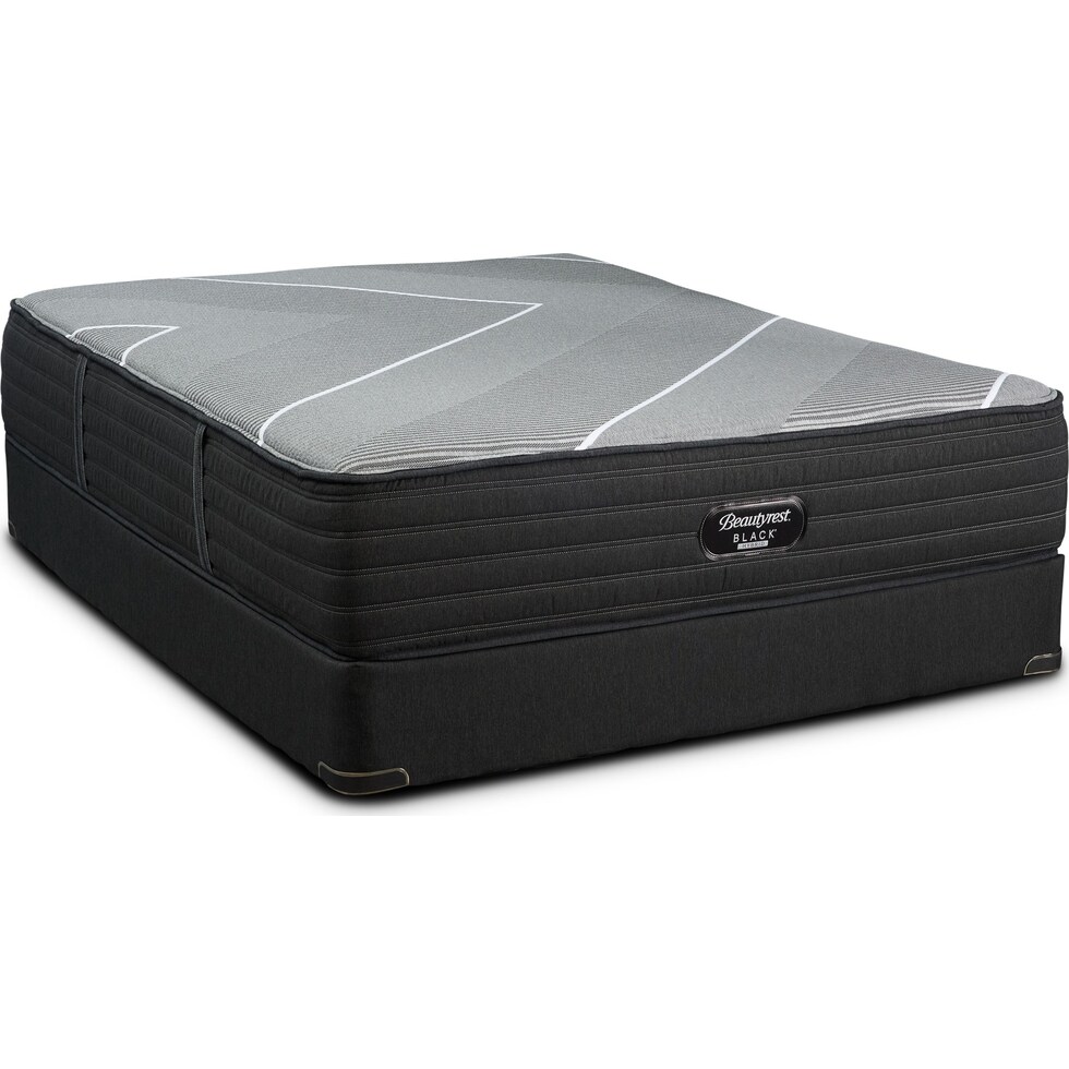 brb x class medium gray queen mattress foundation set   