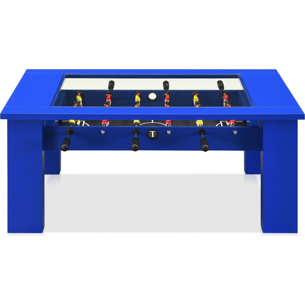 brees blue coffee table   