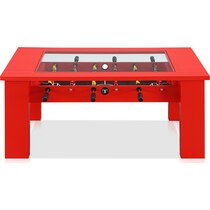 brees red coffee table   