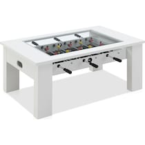 brees white coffee table   