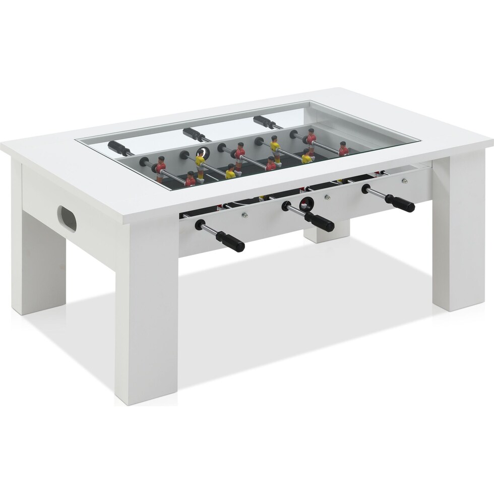 brees white coffee table   