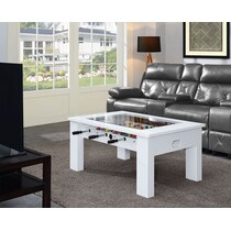 brees white coffee table   