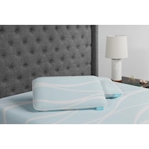 breeze white bed pillow   