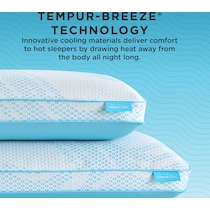 breeze white bed pillow   