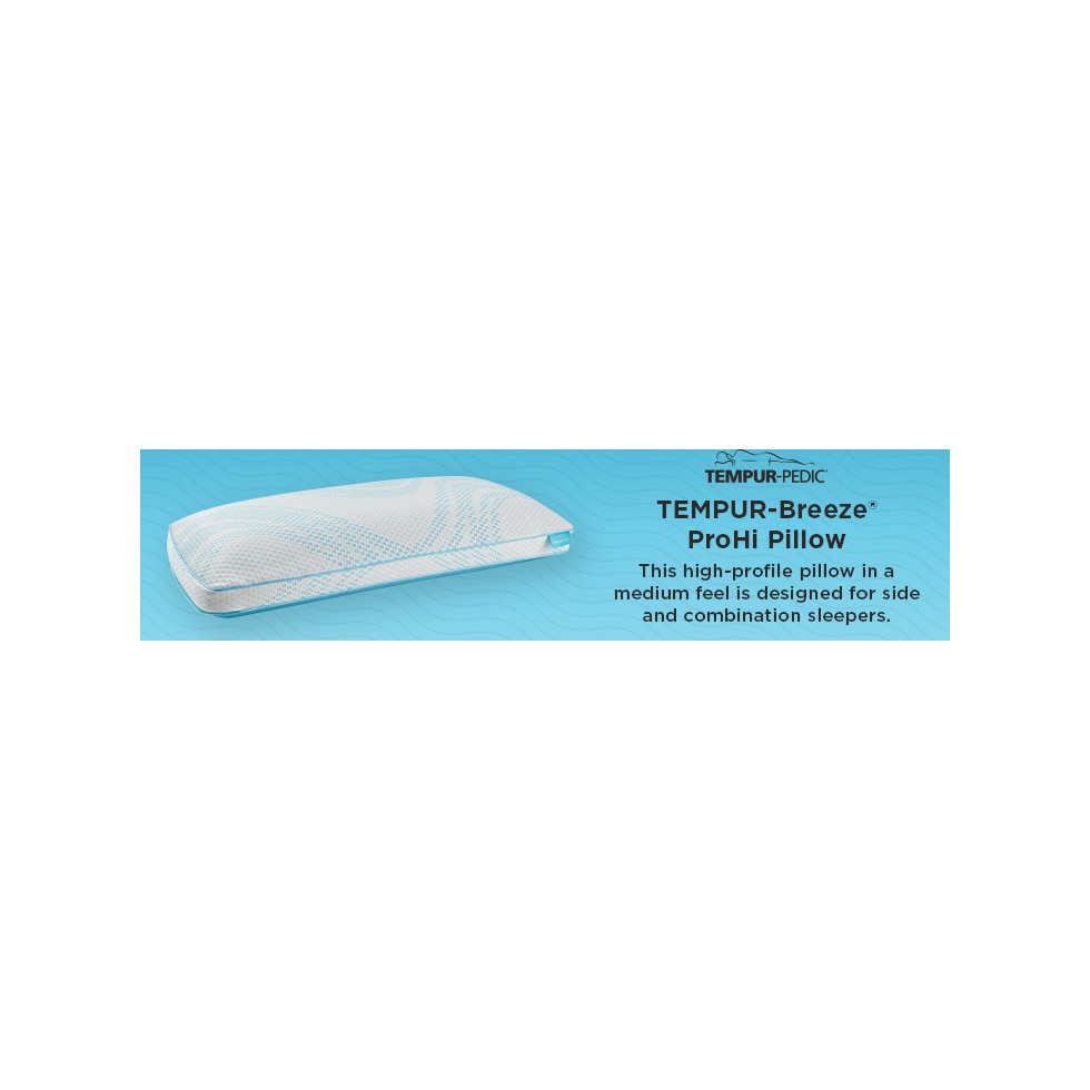 breeze white bed pillow   