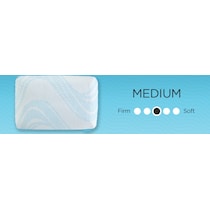 breeze white bed pillow   