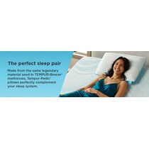 breeze white bed pillow   