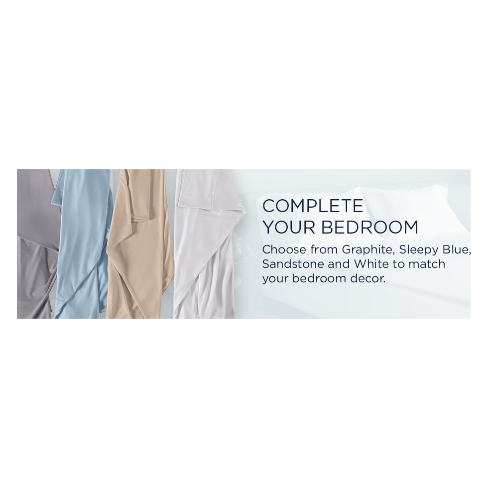breeze white split king sheet set   