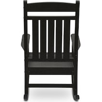 breezey outdoor black outdoor chair   