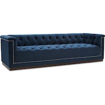 brennon blue sofa   