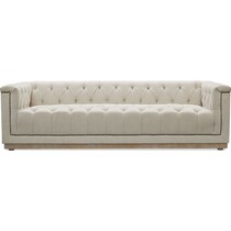 brennon light brown sofa   