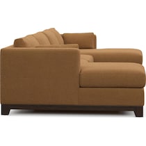 brentwood light brown sectional   