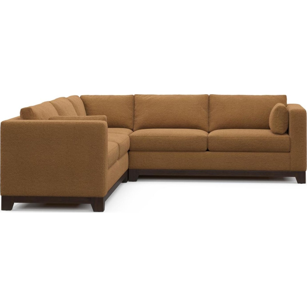 brentwood light brown sectional   