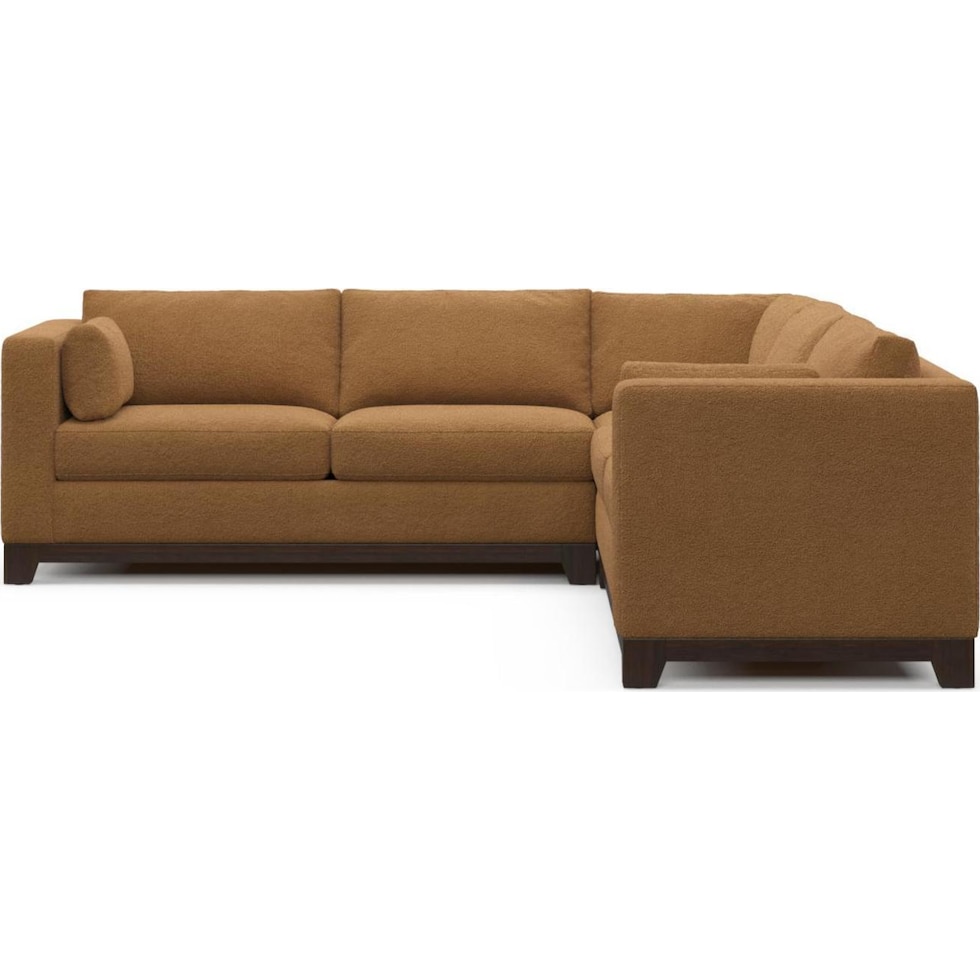 brentwood light brown sectional   
