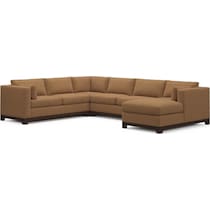 brentwood light brown sectional   