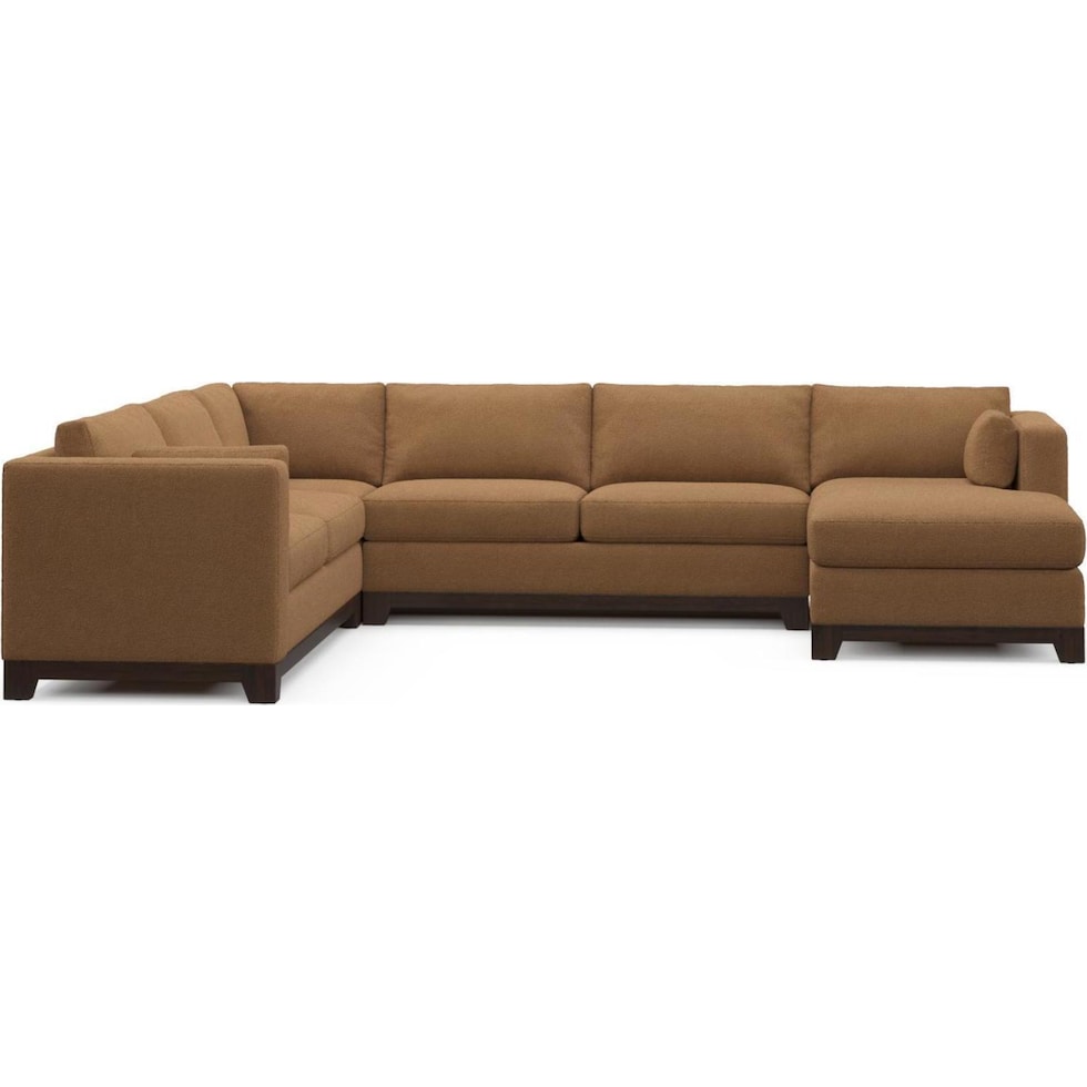 brentwood light brown sectional   