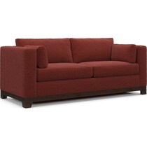 brentwood red sofa   