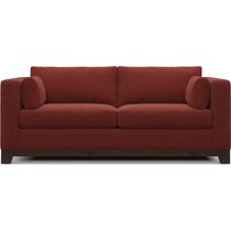 brentwood red sofa   