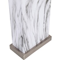 breslin white table lamp   