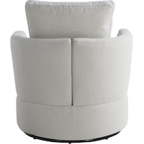 bresslyn white swivel chair   