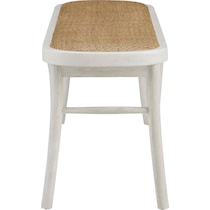 breton white bench   