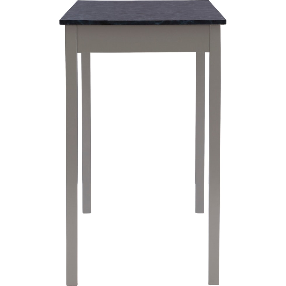 brewer gray  pc counter height dining room   