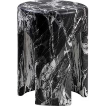 brewster black side table   