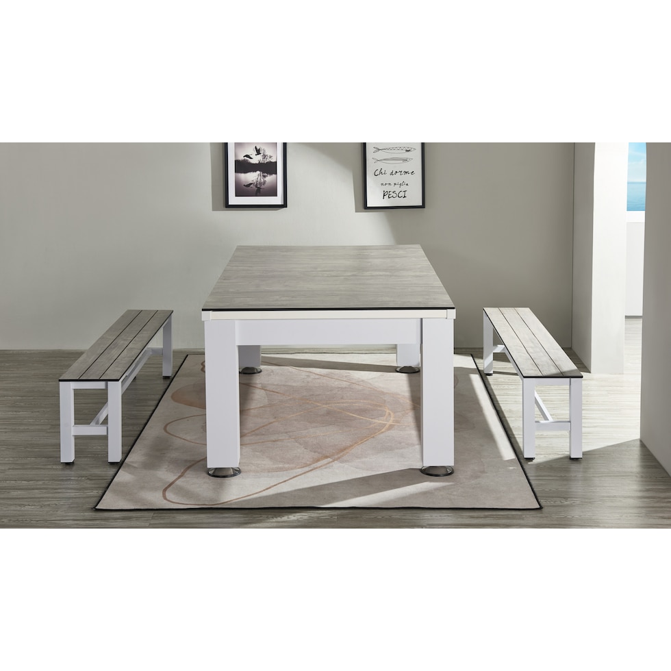 brex white gaming table   