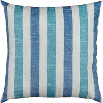 bria blue outdoor accent pillow   