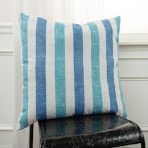bria blue outdoor accent pillow   