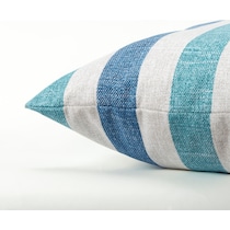 bria blue outdoor accent pillow   