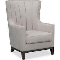 brianna gray accent chair   