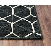 briar black area rug  x    