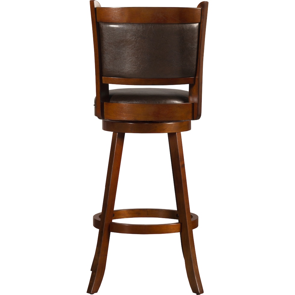 brickelle dark brown bar stool   