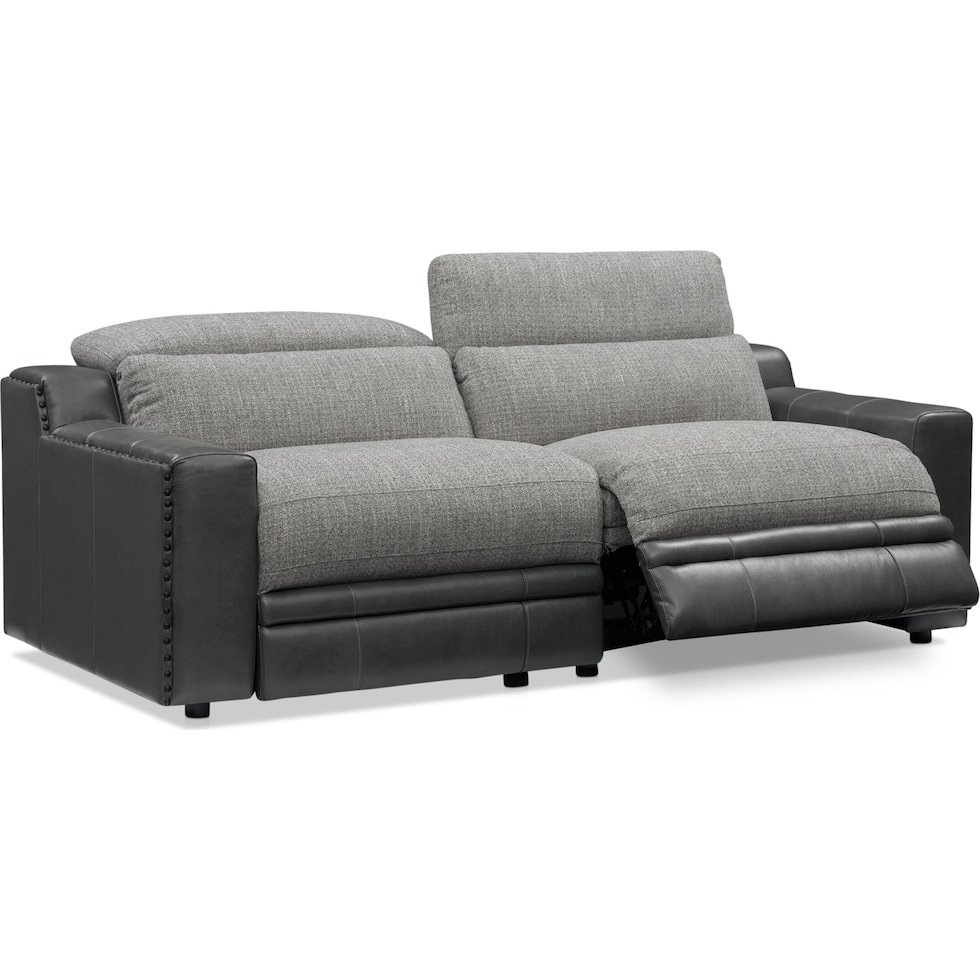 bridgeport gray sofa   
