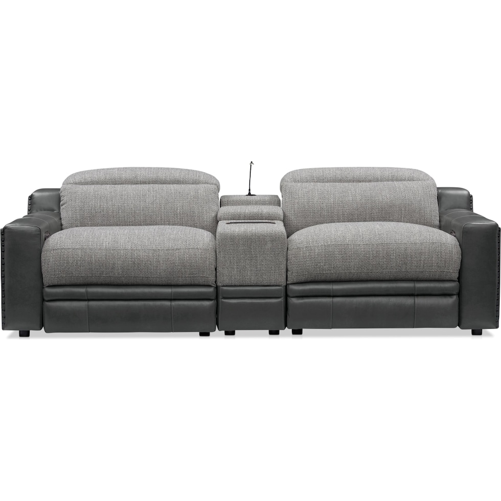 bridgeport gray sofa   