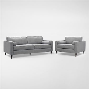 Brie Sofa and Chair and a Half Set