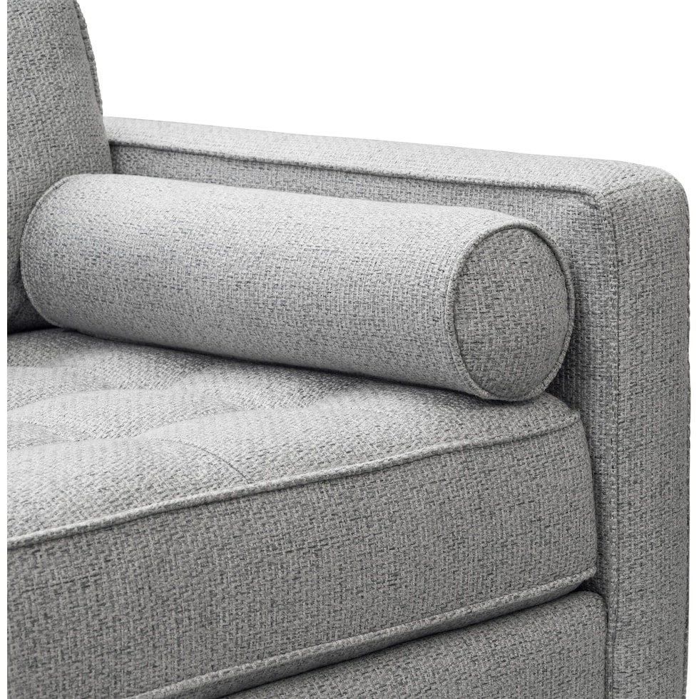brie gray loveseat   