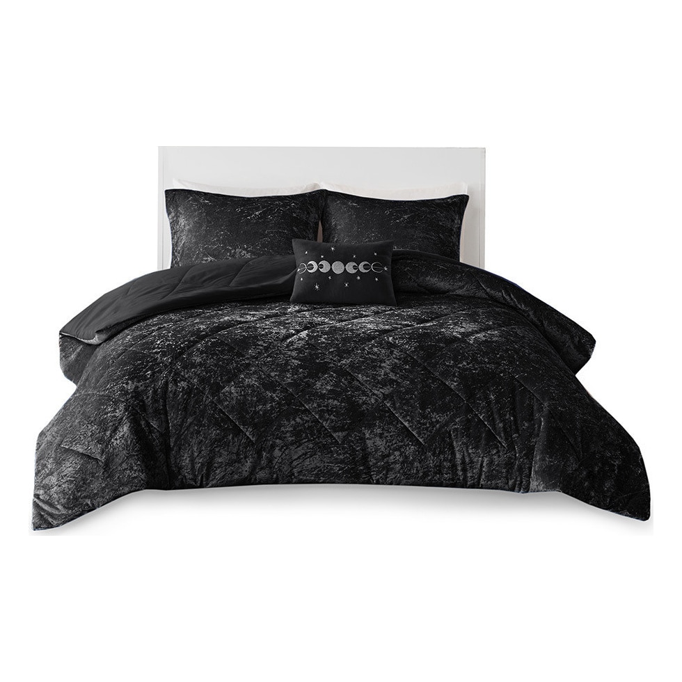 briella black twin twin xl bedding set   