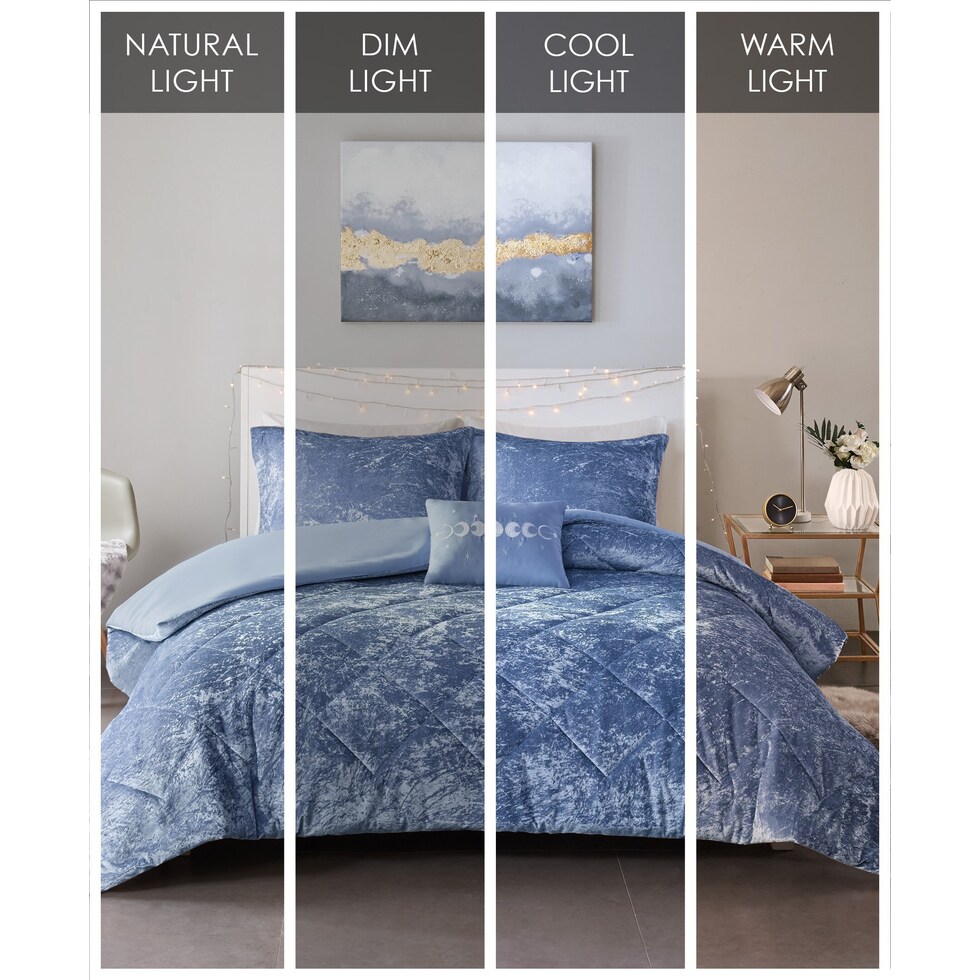 briella blue twin twin xl bedding set   