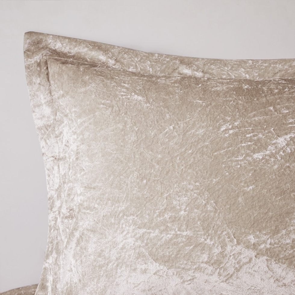 briella gold full queen bedding set   