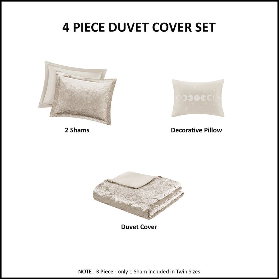briella gold full queen bedding set   