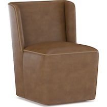 briggs light brown dining chair   