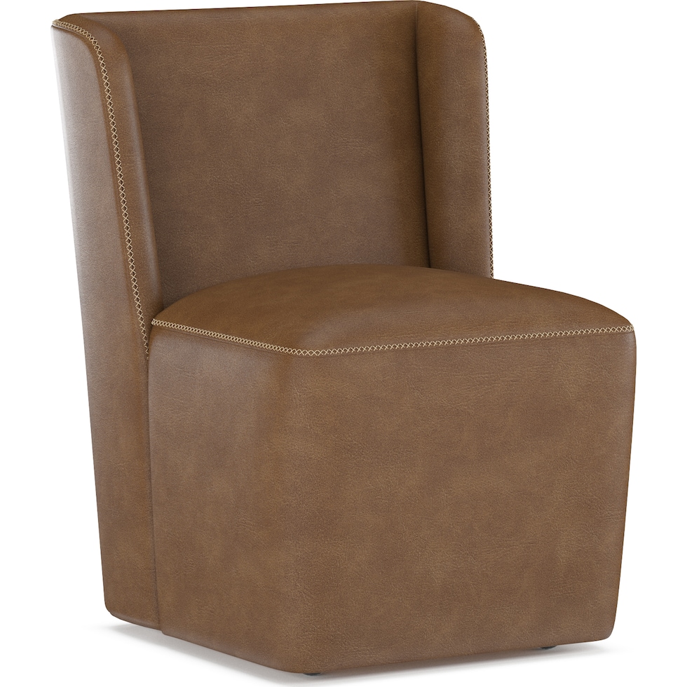 briggs light brown dining chair   