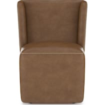 briggs light brown dining chair   