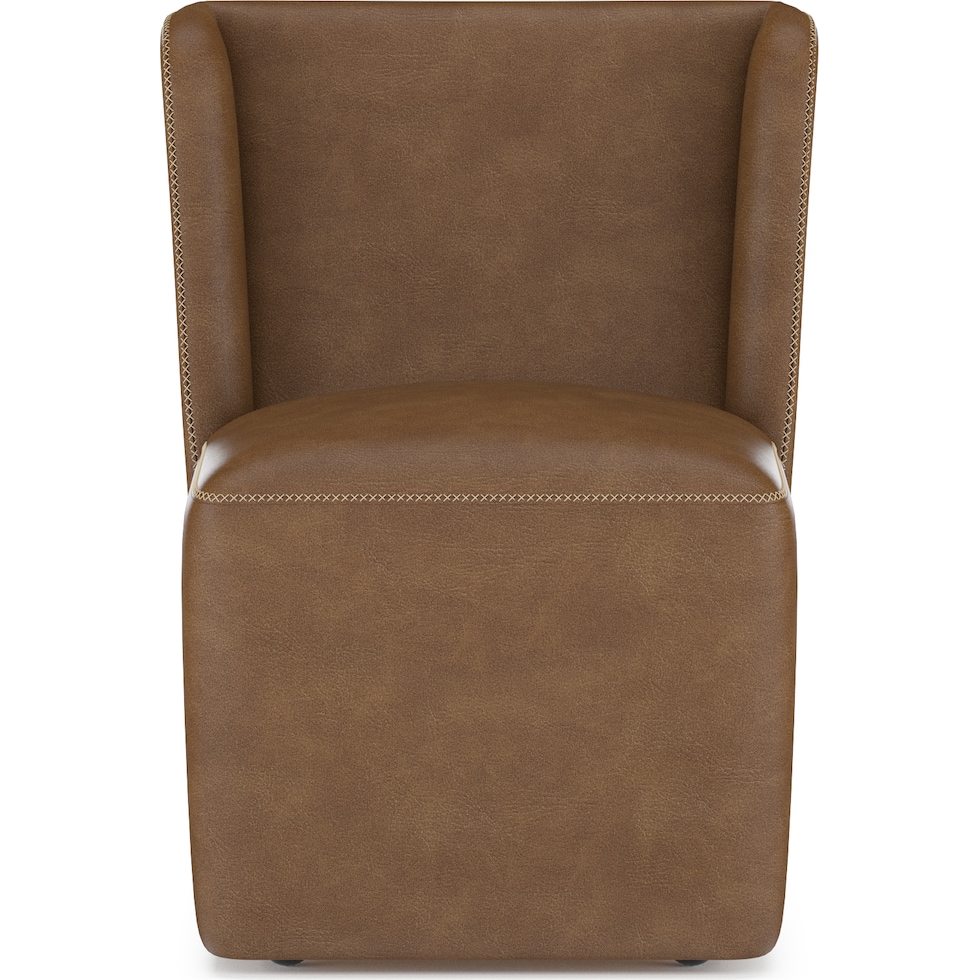 briggs light brown dining chair   